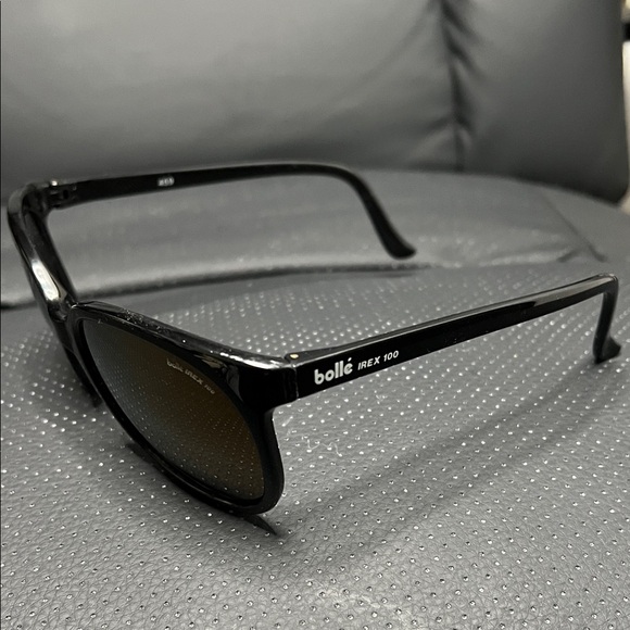 Vintage Bolle Irex 100 Black and Brown Sunglasses - Picture 2 of 7